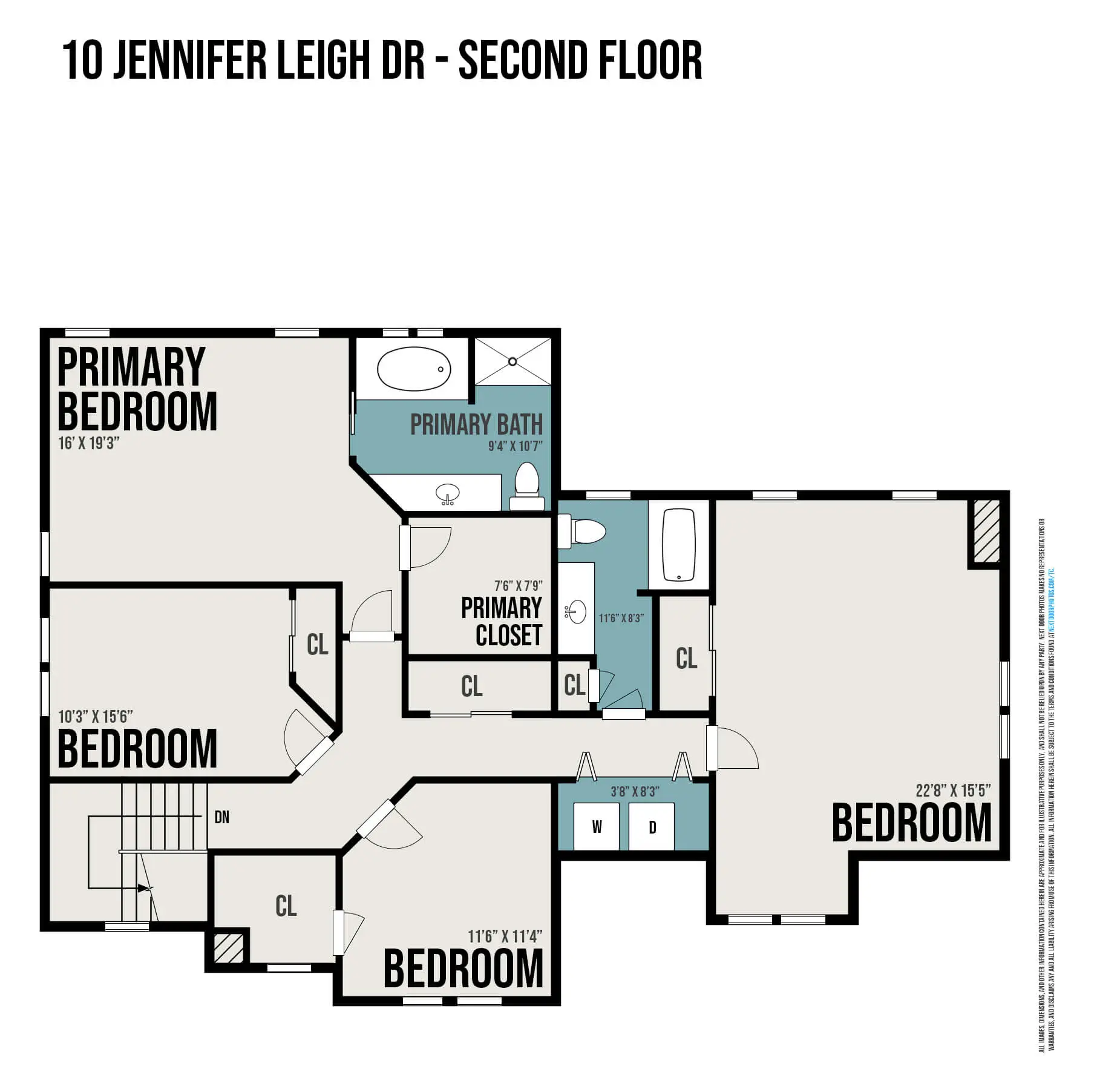 Professional 2D floor plan by SkyView Boston showing main floor layout with accurate measurements and room labels